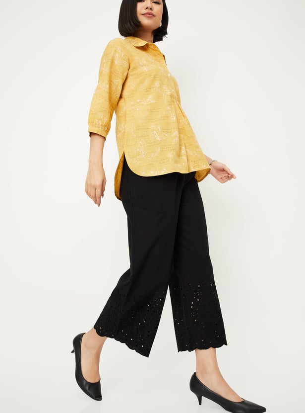 Women Schiffili Embroidered Palazzos