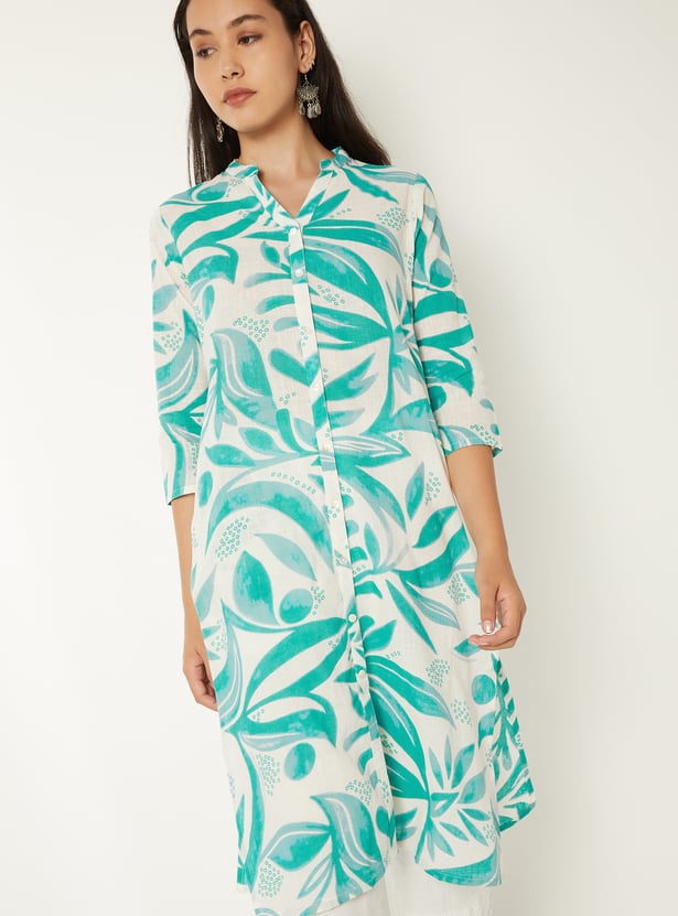 Women Printed Straight Kurta