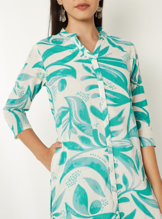 Women Printed Straight Kurta