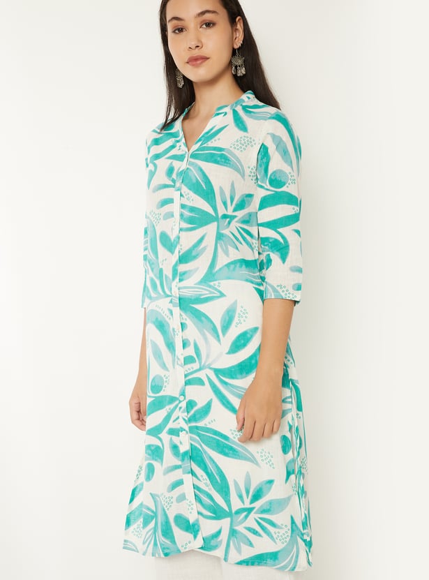 Women Printed Straight Kurta