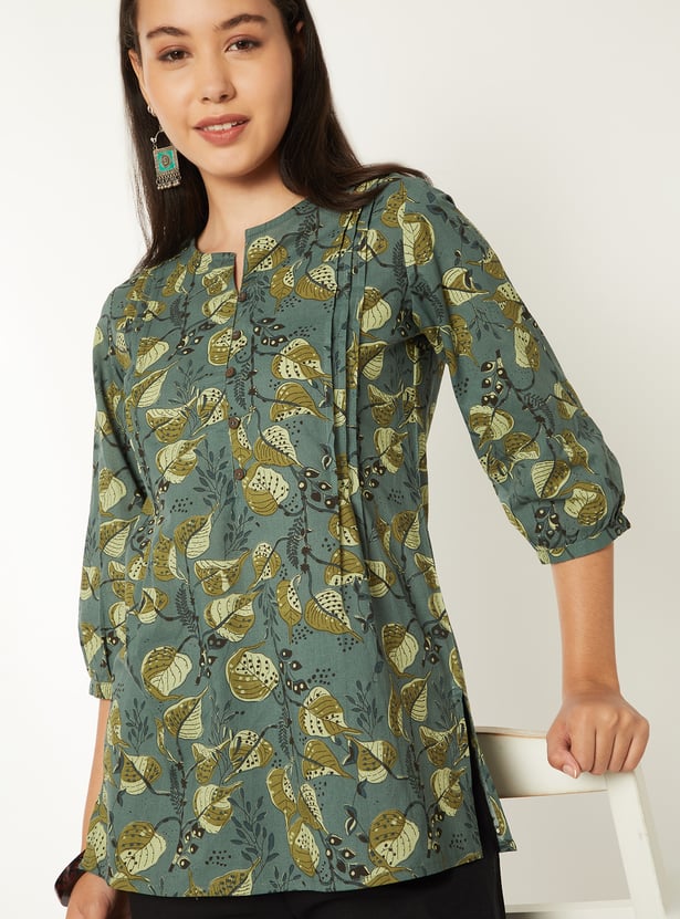 Women Printed Straight Kurti