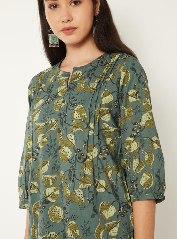 Women Printed Straight Kurti