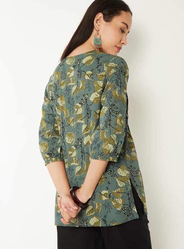 Women Printed Straight Kurti