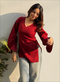 Designer Flare Sleeve Kurti