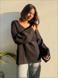 Women’s Stylish Bell Sleeve Kurti