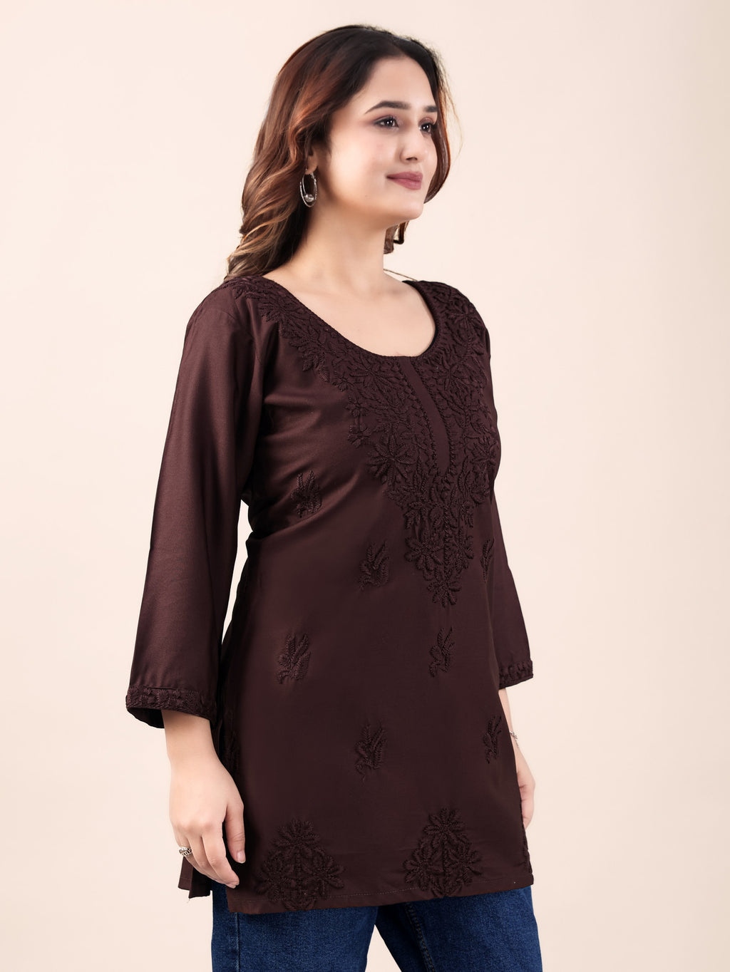 Tiiksa Pure Cotton Straight Kurta for Women